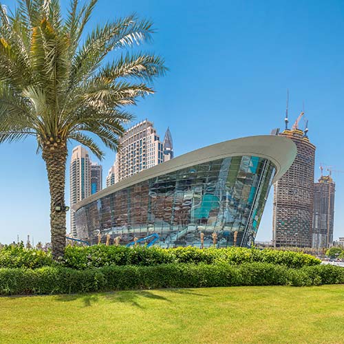 Dubai Opera House, Main Building Works - Overview