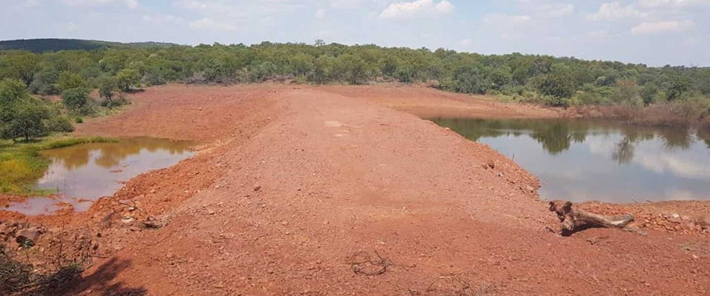 Earth Dam Construction in Botswana